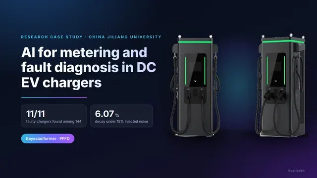 AI metering and fault diagnosis for DC EV chargers · screenshot